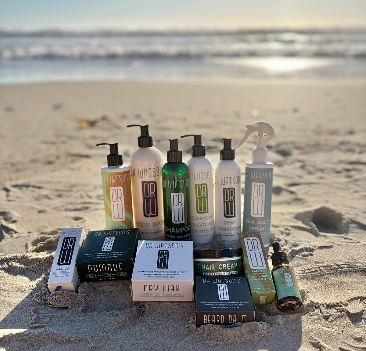 Hair Styling Dry Wax | Dr. Watson's – Dr. Watson's Hair & Skin Care