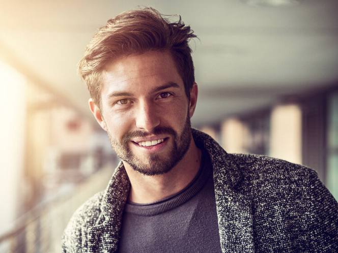 Man with good looking hair
