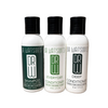 Shampoo and conditioner sample set, three Dr. Watson's bottles: Shampoo, Everyday, Deep