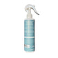 Sea salt spray bottle with white trigger sprayer and blue back label