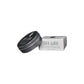 Hair dry wax jar with black lid and white product box